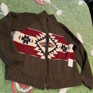 New with tags Lucky Brand Southwestern Aztec Cardigan XL